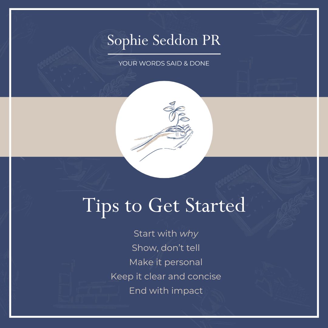 Why your business needs a story and how to create one. Learn from Sophie Seddon PR how storytelling, strategic communication, and personal branding can grow your business.